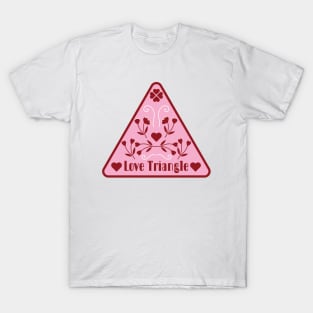 Love Triangle | Book Tropes | Book themed T-Shirt